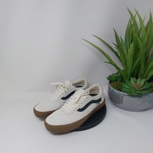 Vans Gilbert Crockett Marshmallow Gum Off White Cream Men's 7.0 Skate Shoes